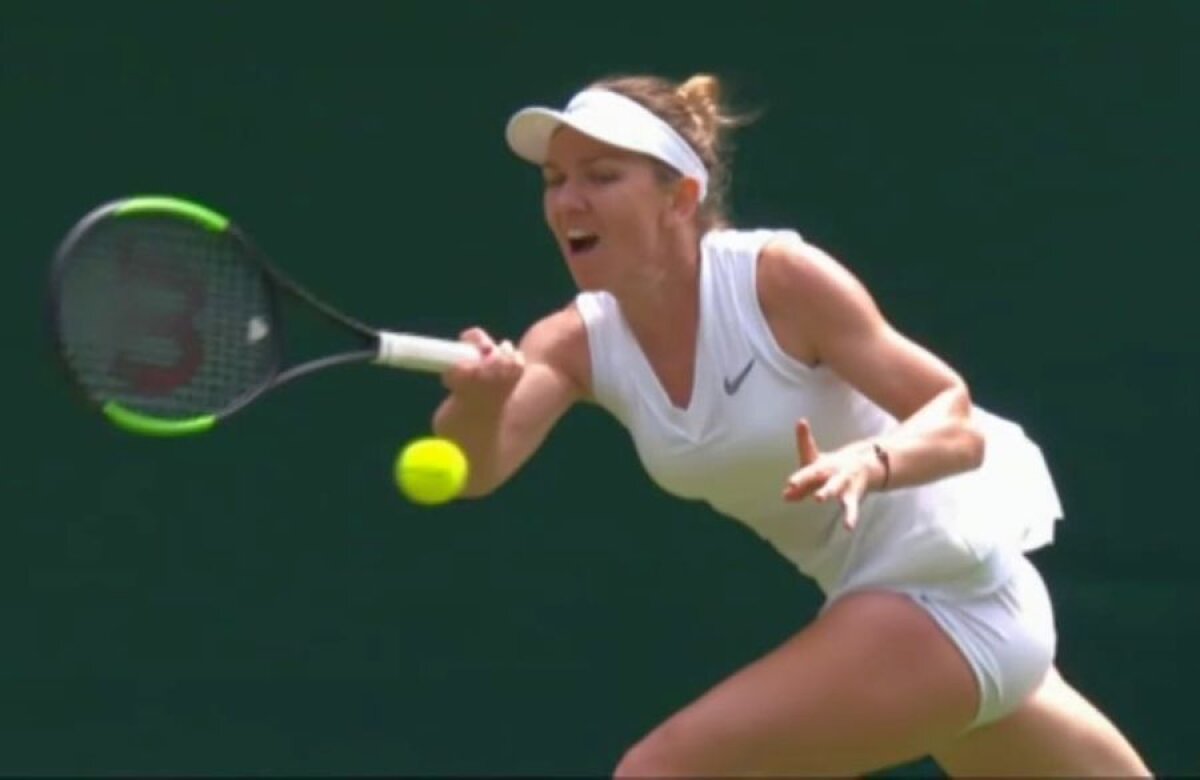 HALEP - SASNOVICH 6-4, 7-5 // Simona Halep, emoții mari la Wimbledon! A alunecat și a cerut intervenția fizioterapeutului