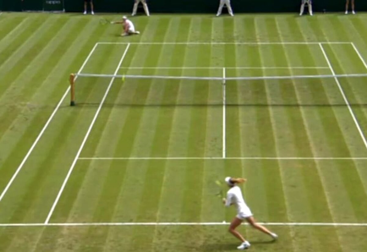 HALEP - SASNOVICH 6-4, 7-5 // Simona Halep, emoții mari la Wimbledon! A alunecat și a cerut intervenția fizioterapeutului