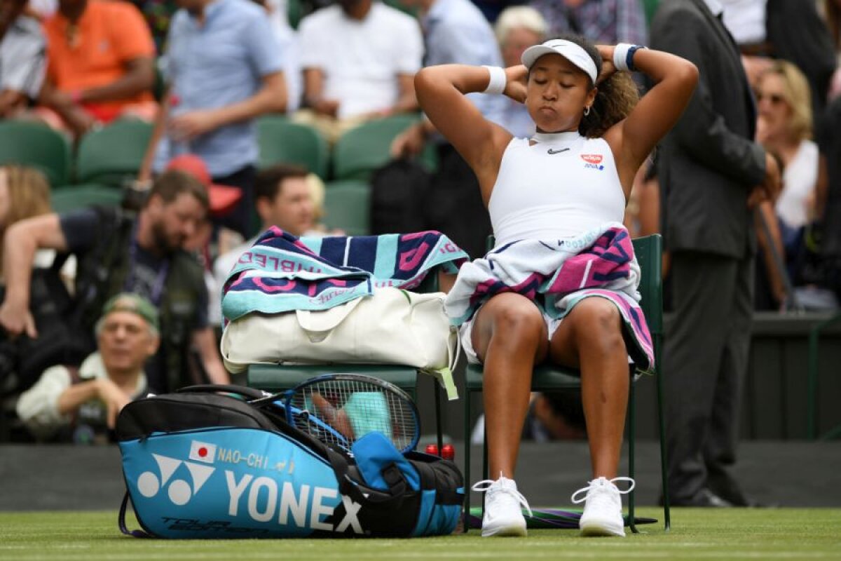 WIMBLEDON 2019 // VIDEO+FOTO Naomi Osaka, OUT din primul tur » Simona Halep scapă de principalul cap de serie de pe jumătatea ei de tablou