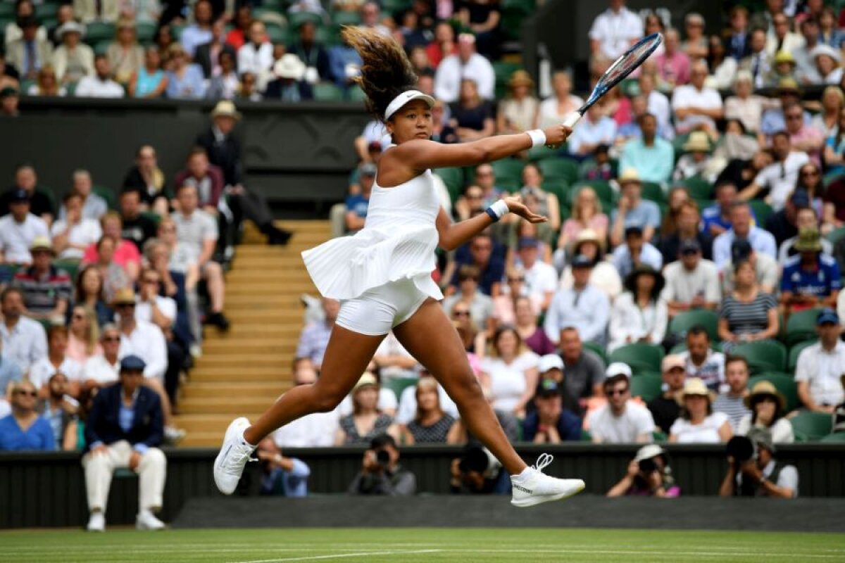 WIMBLEDON 2019 // VIDEO+FOTO Naomi Osaka, OUT din primul tur » Simona Halep scapă de principalul cap de serie de pe jumătatea ei de tablou