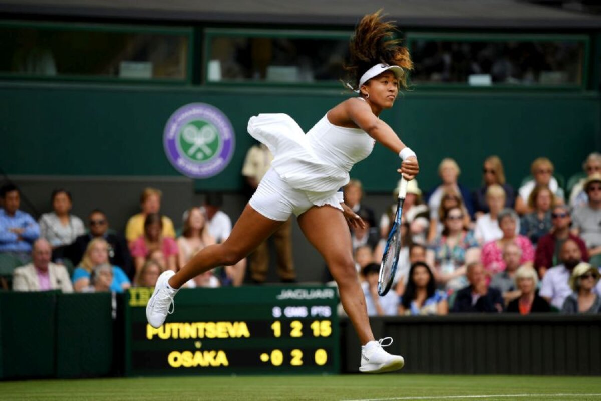 WIMBLEDON 2019 // VIDEO+FOTO Naomi Osaka, OUT din primul tur » Simona Halep scapă de principalul cap de serie de pe jumătatea ei de tablou