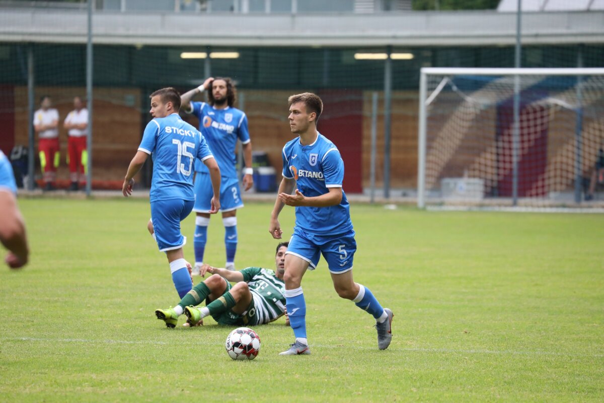 CSU Craiova - Ferencvaros 0-4 » Oltenii au ajuns la al patrulea meci fără victorie în pregătiri! Corneliu Papură: „Am avut în teren jucători de 16 ani, trebuie să avem răbdare”