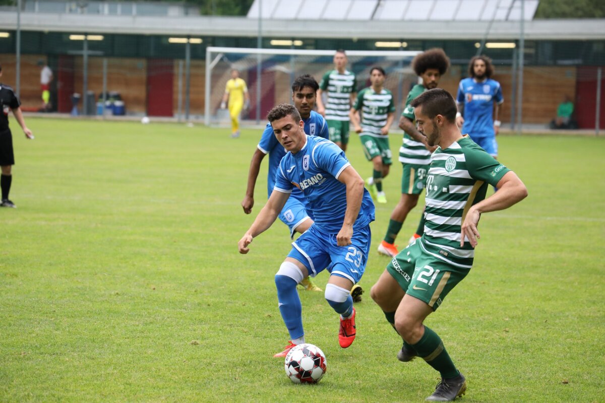 CSU Craiova - Ferencvaros 0-4 » Oltenii au ajuns la al patrulea meci fără victorie în pregătiri! Corneliu Papură: „Am avut în teren jucători de 16 ani, trebuie să avem răbdare”
