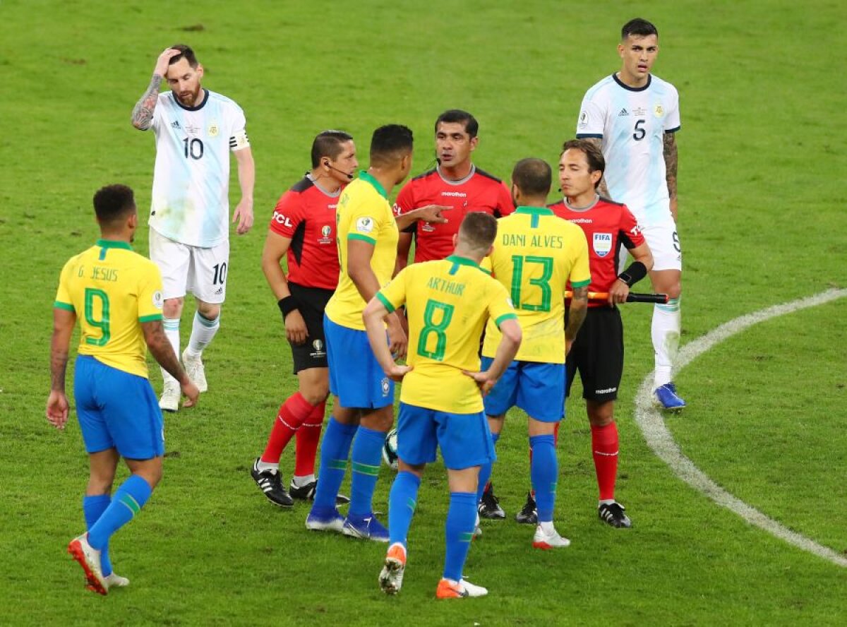 BRAZILIA - ARGENTINA // VIDEO+FOTO Leo Messi, OUT de la Copa America » Brazilia defilează acasă în fața Argentinei, 2-0, și se califică în finală