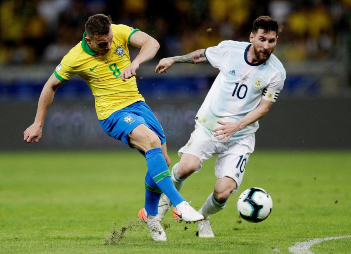 BRAZILIA - ARGENTINA // VIDEO+FOTO Leo Messi, OUT de la Copa America » Brazilia defilează acasă în fața Argentinei, 2-0, și se califică în finală