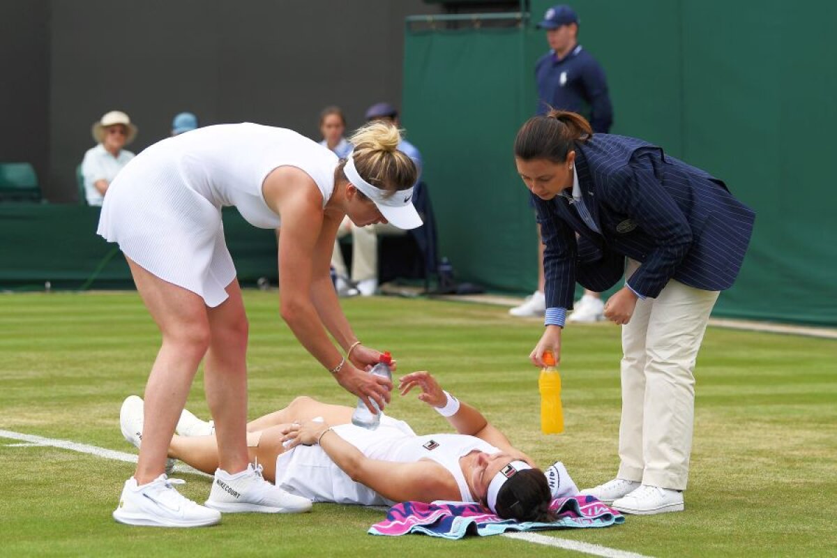 WIMBLEDON 2019 // VIDEO + FOTO Momente dramatice! Margarita Gasparyan a terminat meciul cu Elina Svitolina plângând în hohote: „Am fost șocată!”