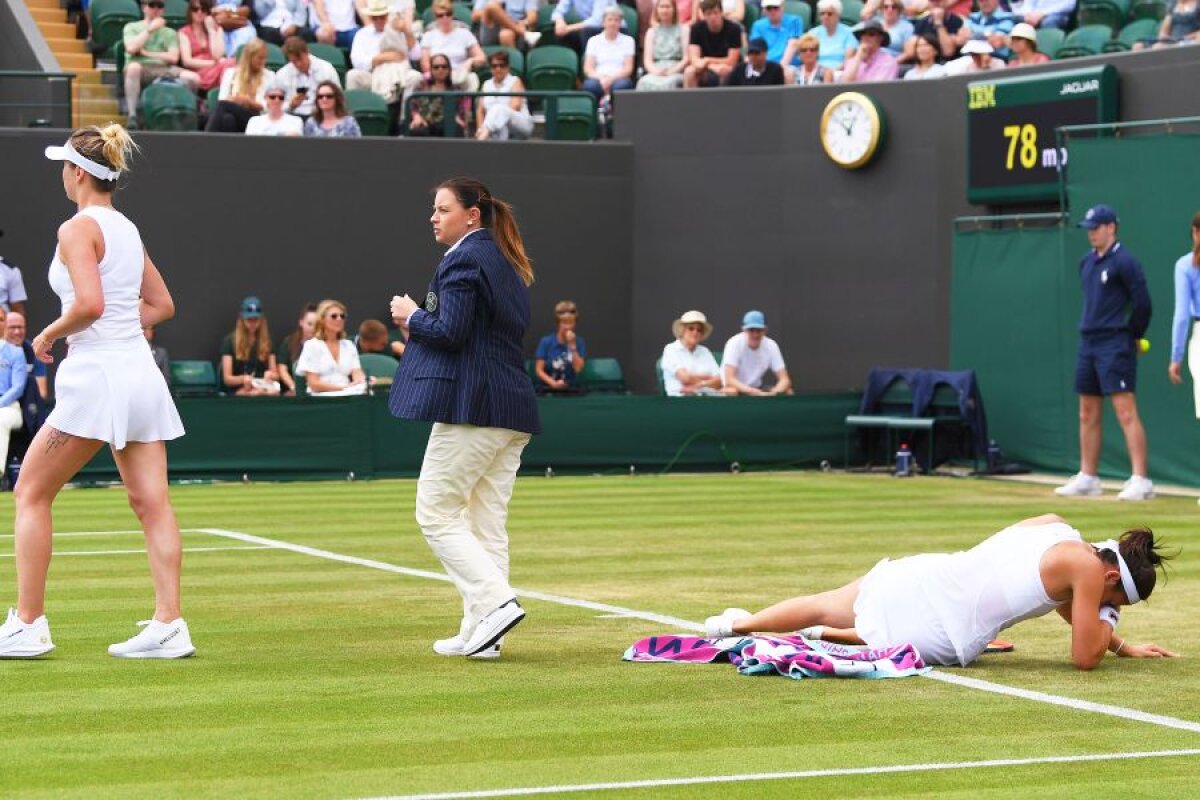 WIMBLEDON 2019 // VIDEO + FOTO Momente dramatice! Margarita Gasparyan a terminat meciul cu Elina Svitolina plângând în hohote: „Am fost șocată!”