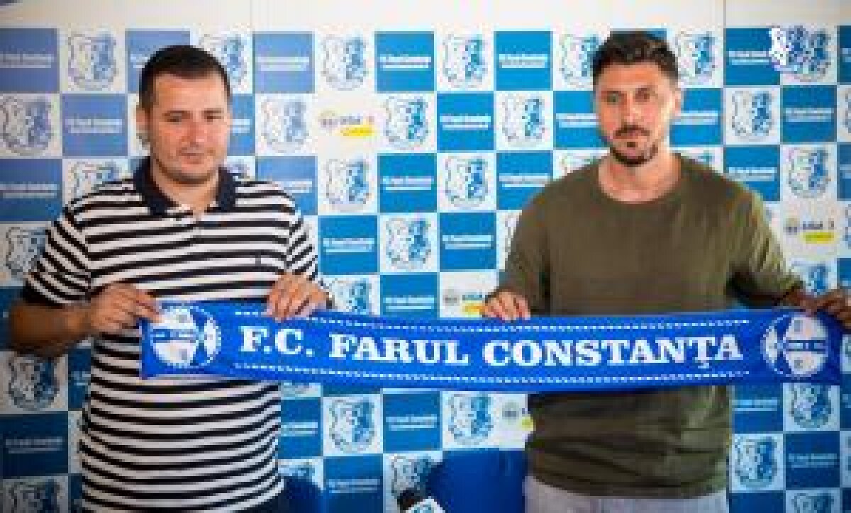 VIDEO + FOTO Ianis Zicu a fost prezentat oficial la Farul Constanța! Pe cine a adus în staff-ul cu care atacă promovarea în Liga 1