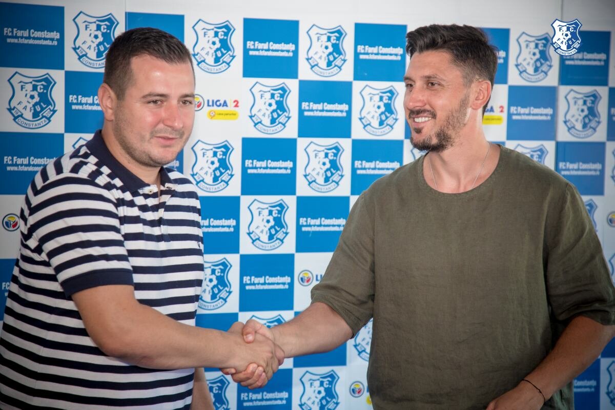 VIDEO + FOTO Ianis Zicu a fost prezentat oficial la Farul Constanța! Pe cine a adus în staff-ul cu care atacă promovarea în Liga 1