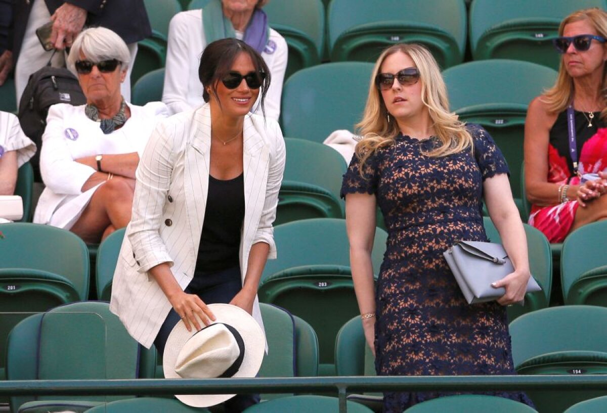 Serena Williams - Kaja Juvan 6-2, 2-6, 6-4 // FOTO Meghan Markle a susținut-o din tribune pe americană » Apariție-surpriză a ducesei de Sussex la Wimbledon