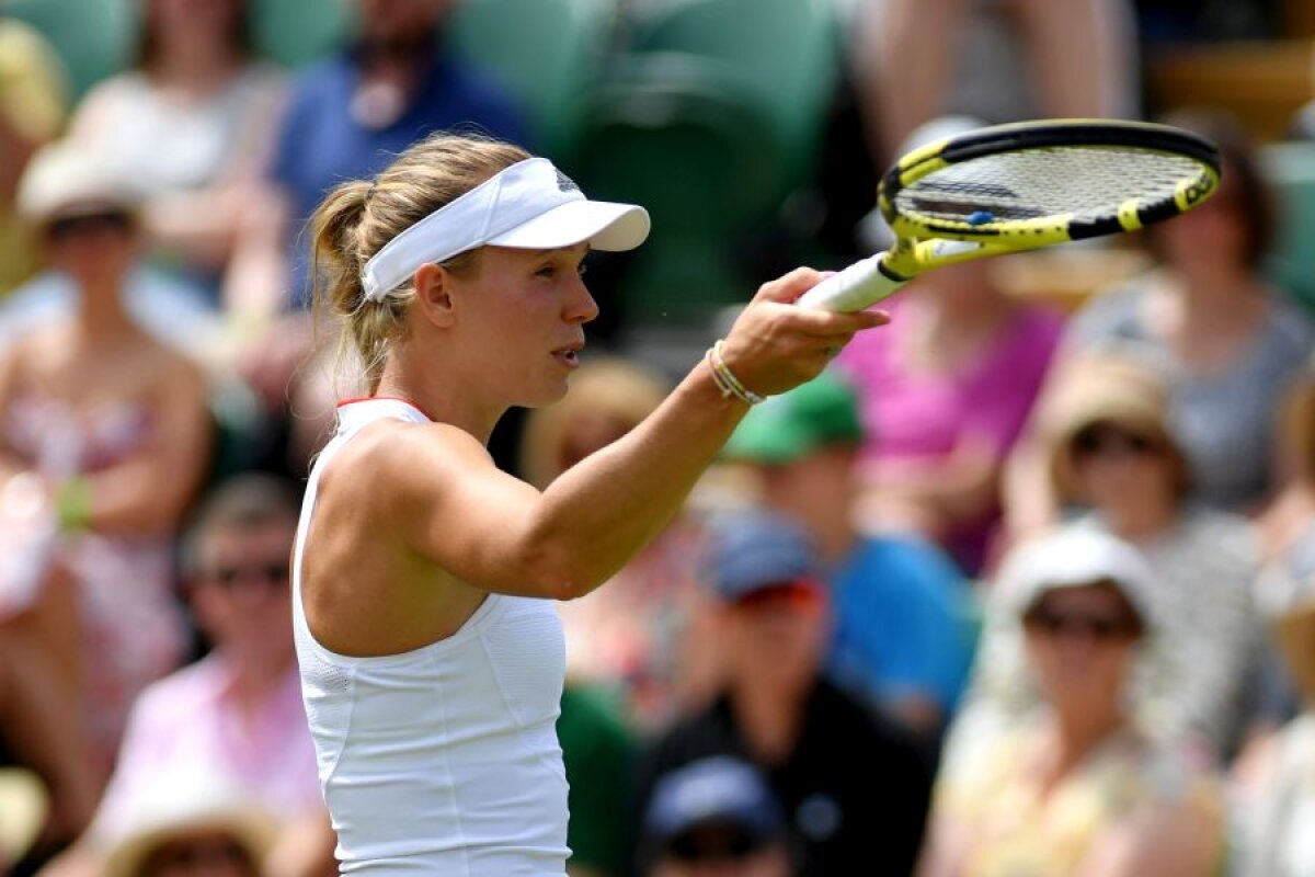 WIMBLEDON 2019 // VIDEO + FOTO Caroline Wozniacki, eliminare cu scandal: „Este absurd! Este ridicol!” » A reproșat deciziile hawk-eye-ului