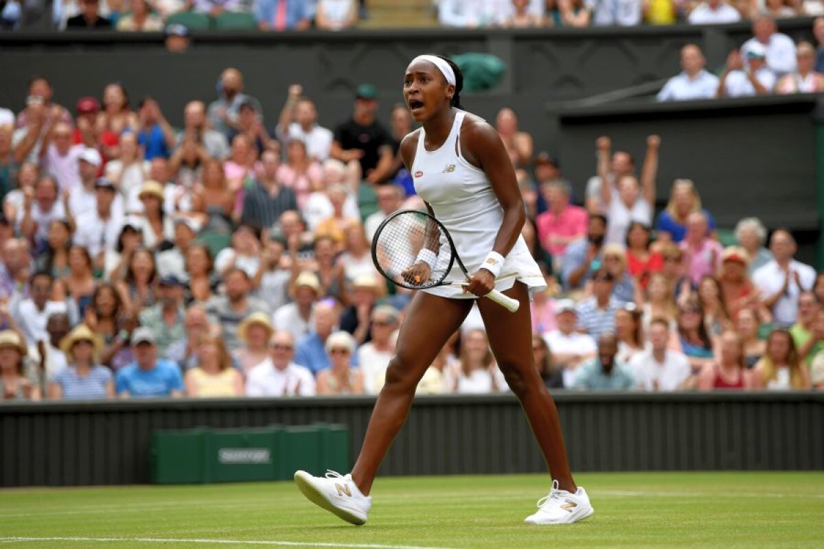 POLONA HERCOG - CORI GAUFF // FOTO + VIDEO FABULOS! Simona Halep înfruntă în optimi noua senzație de la Wimbledon! Cori Gauff a salvat două mingi de meci și e în optimi