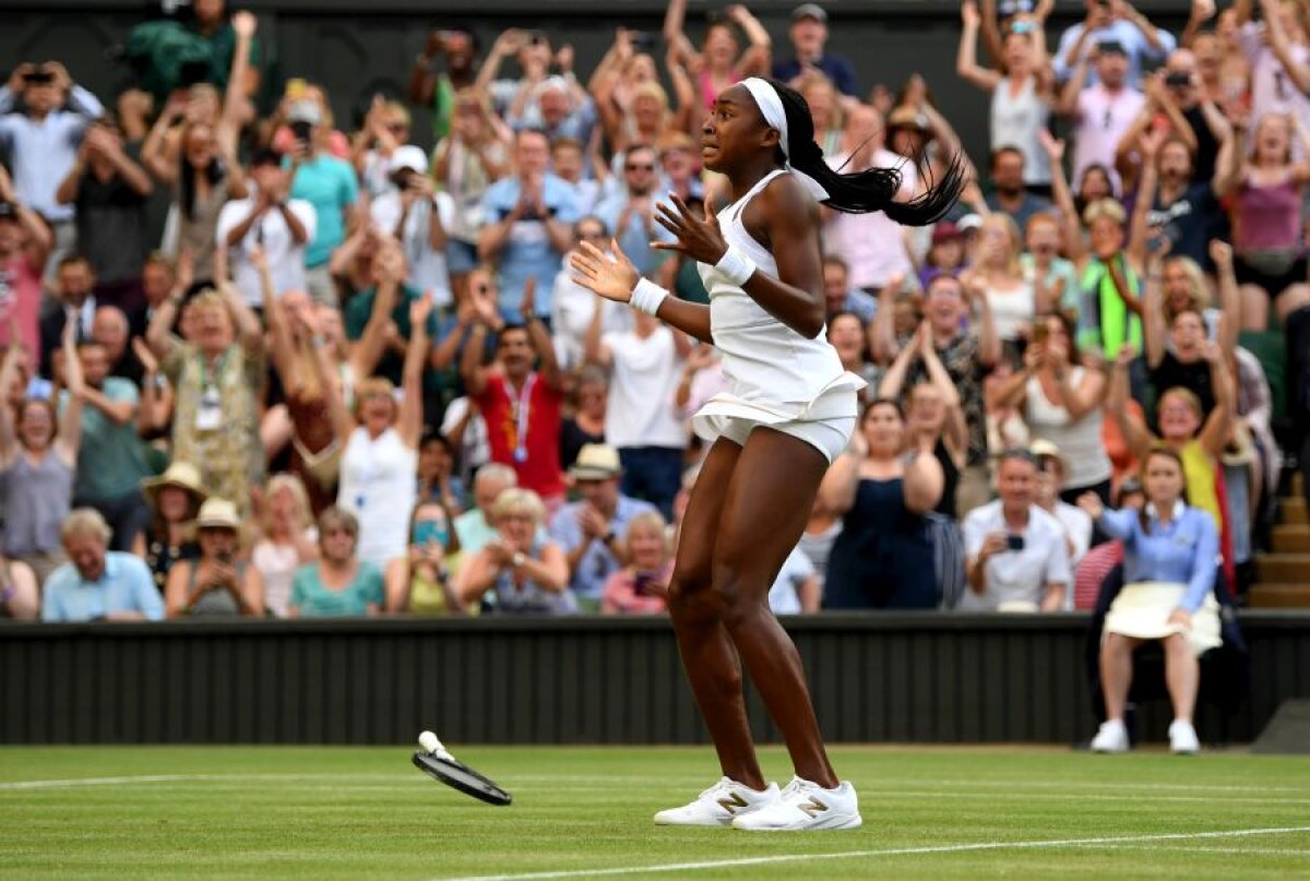 POLONA HERCOG - CORI GAUFF // FOTO + VIDEO FABULOS! Simona Halep înfruntă în optimi noua senzație de la Wimbledon! Cori Gauff a salvat două mingi de meci și e în optimi