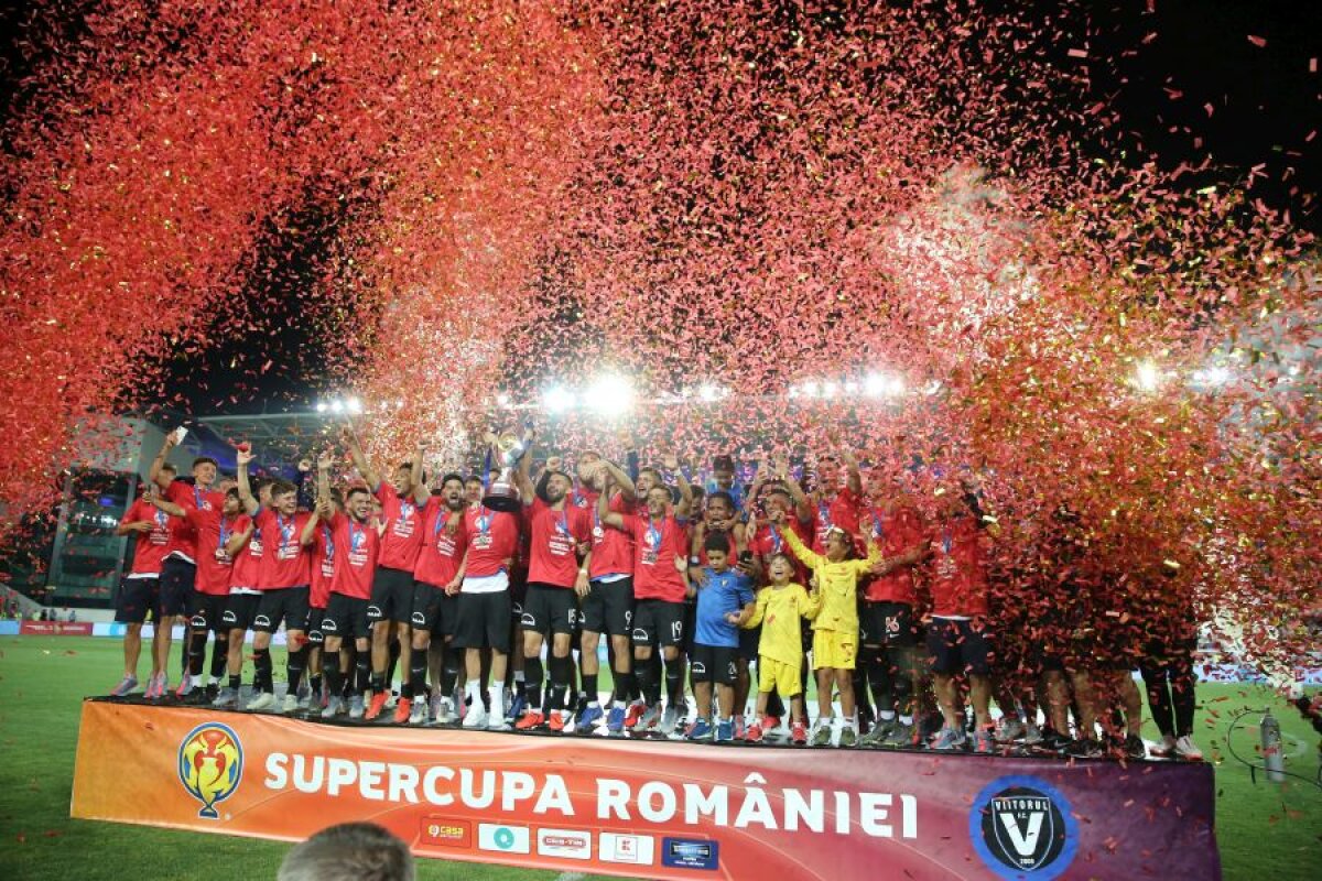 SUPERCUPA ROMÂNIEI 2019, CFR CLUJ - VIITORUL 0-1 // VIDEO+FOTO Imagini spectaculoase de la sărbătoarea Viitorului! Gică Hagi aplaudat la scenă deschisă pe „Ilie Oană”