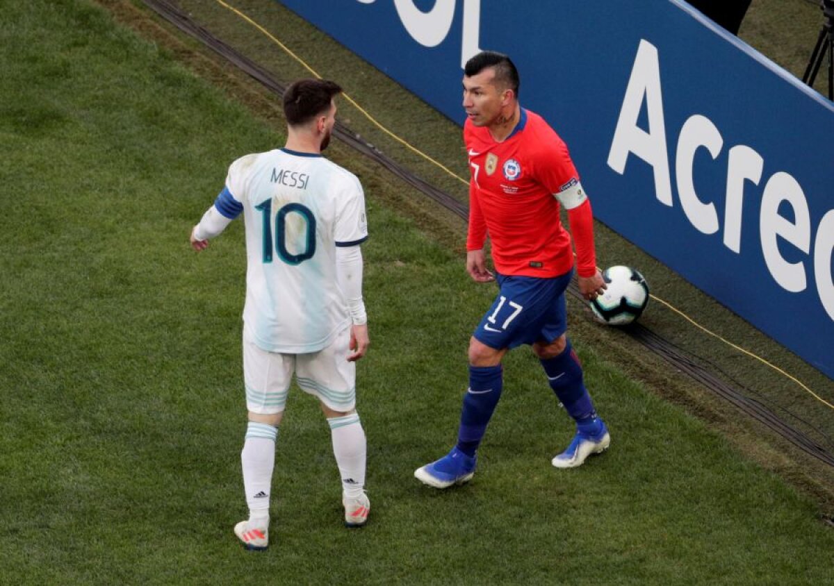 COPA AMERICA ARGENTINA - CHILE // VIDEO+FOTO Fază incredibilă în finala mică » Messi a văzut ROȘU direct!