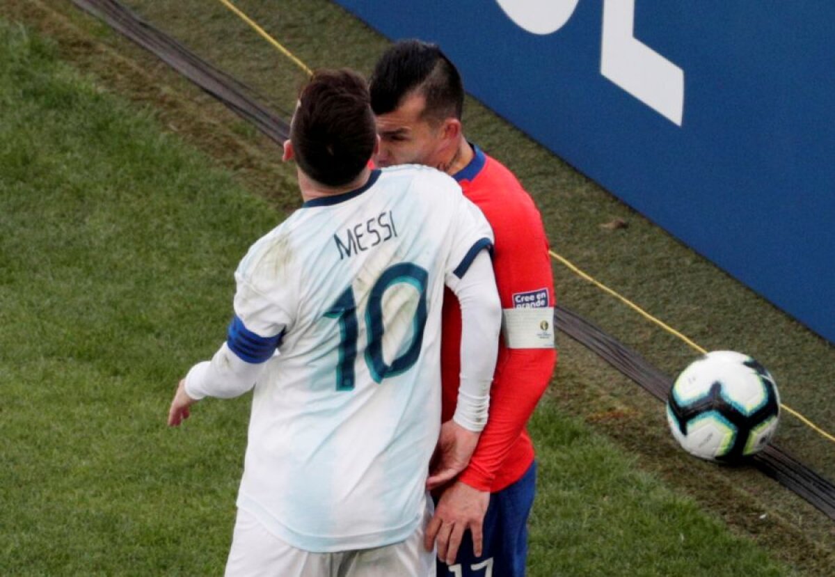 COPA AMERICA ARGENTINA - CHILE // VIDEO+FOTO Fază incredibilă în finala mică » Messi a văzut ROȘU direct!