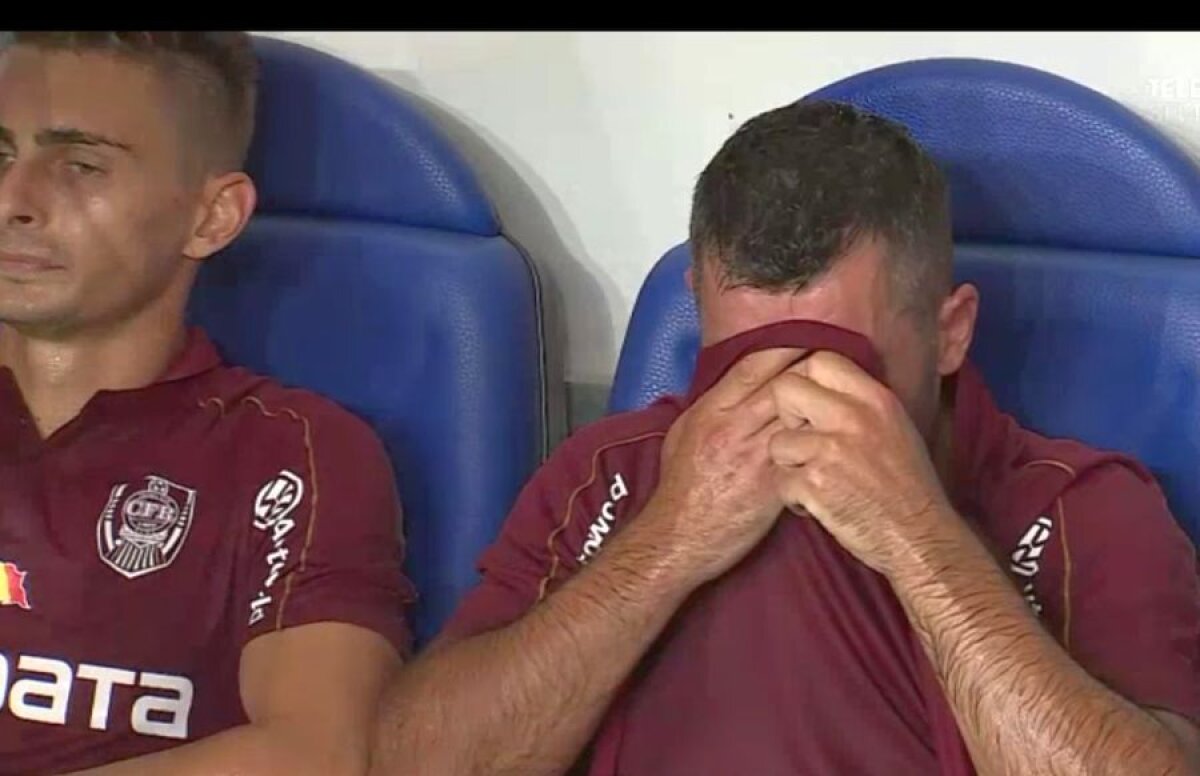 CFR CLUJ - VIITORUL 0-1 // FOTO + VIDEO Imagini sfâșietoare: „veteranul” Emmanuel Culio a plâns în hohote după înfrângerea cu Viitorul