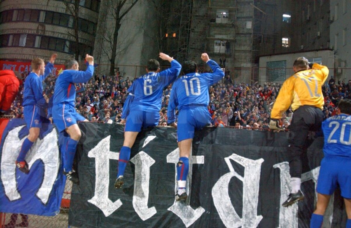 CSA STEAUA ARE PALMARESUL // GALERIE FOTO Cum a arătat ultimul Steaua - Dinamo: Cosmin Olăroiu pe banca roș-albaștrilor + cât s-a terminat primul Dinamo - FCSB