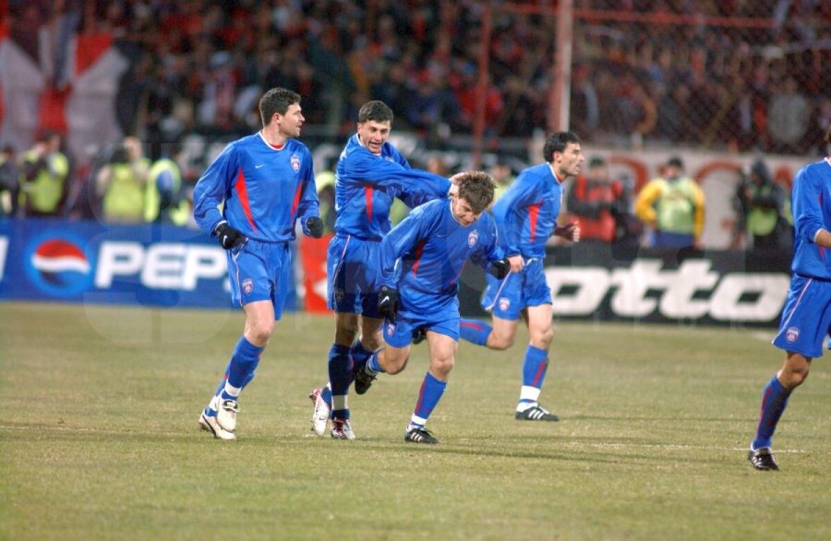 CSA STEAUA ARE PALMARESUL // GALERIE FOTO Cum a arătat ultimul Steaua - Dinamo: Cosmin Olăroiu pe banca roș-albaștrilor + cât s-a terminat primul Dinamo - FCSB