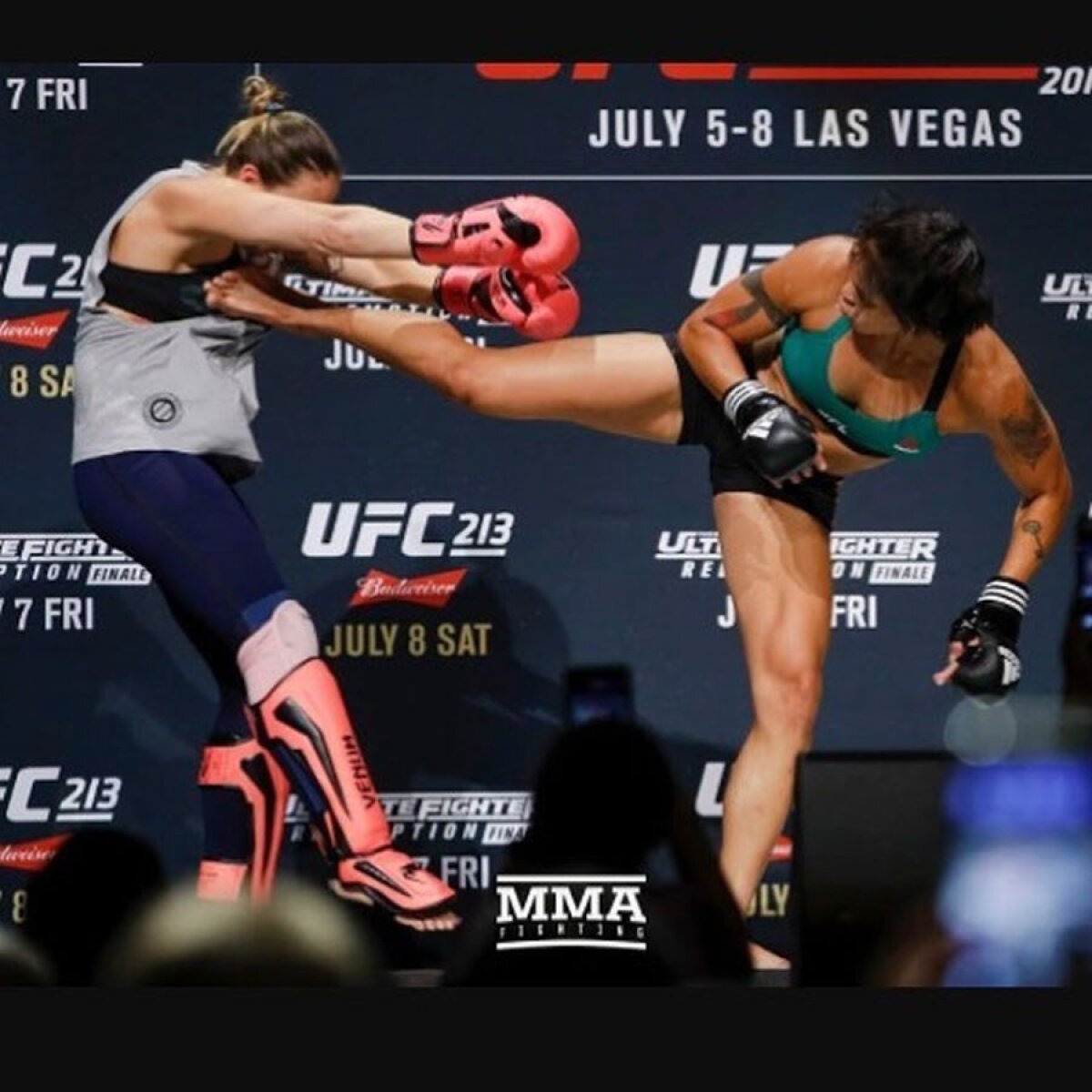 GALERIE FOTO // Cea mai de temut luptătoare din UFC a pozat goală după ultima victorie