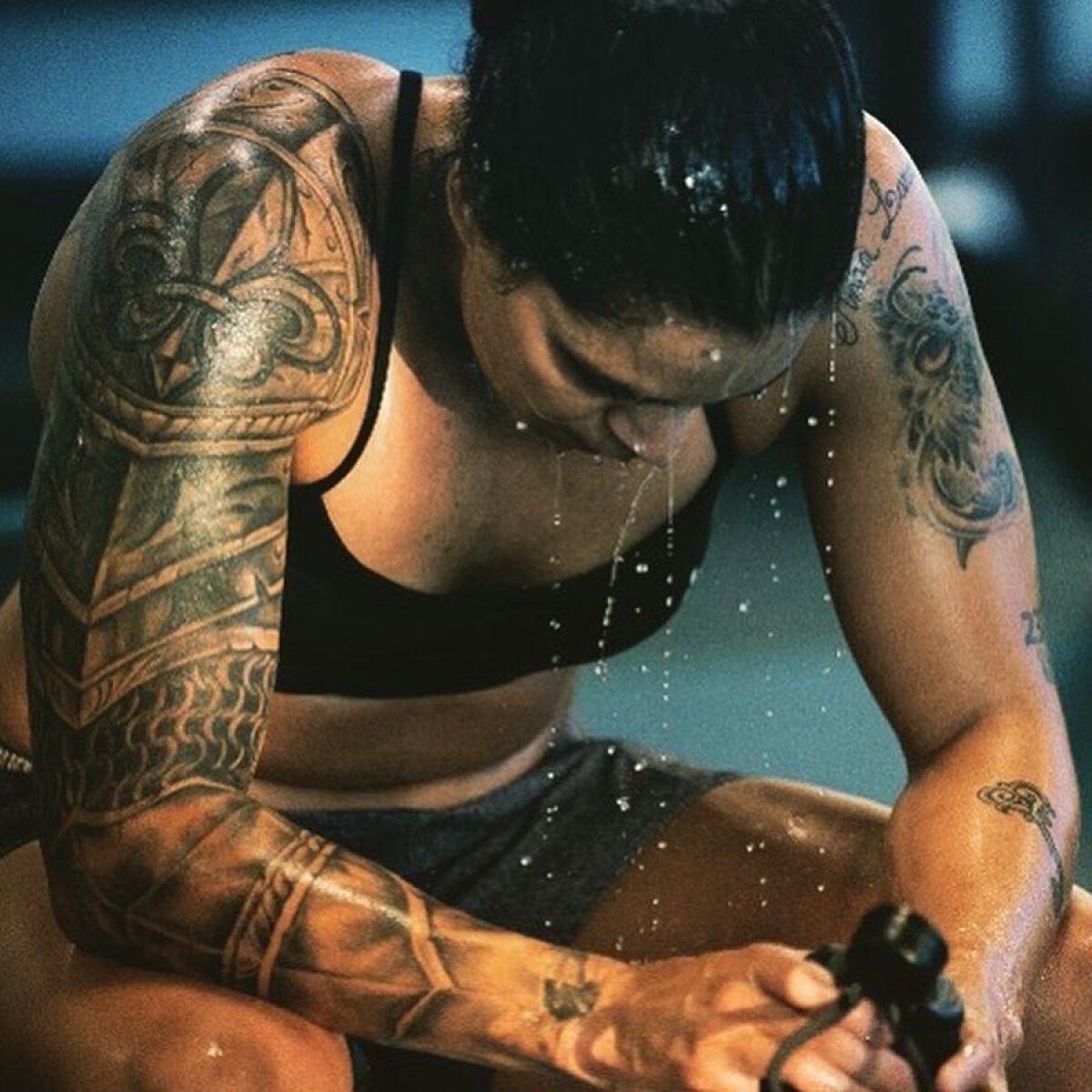 GALERIE FOTO // Cea mai de temut luptătoare din UFC a pozat goală după ultima victorie