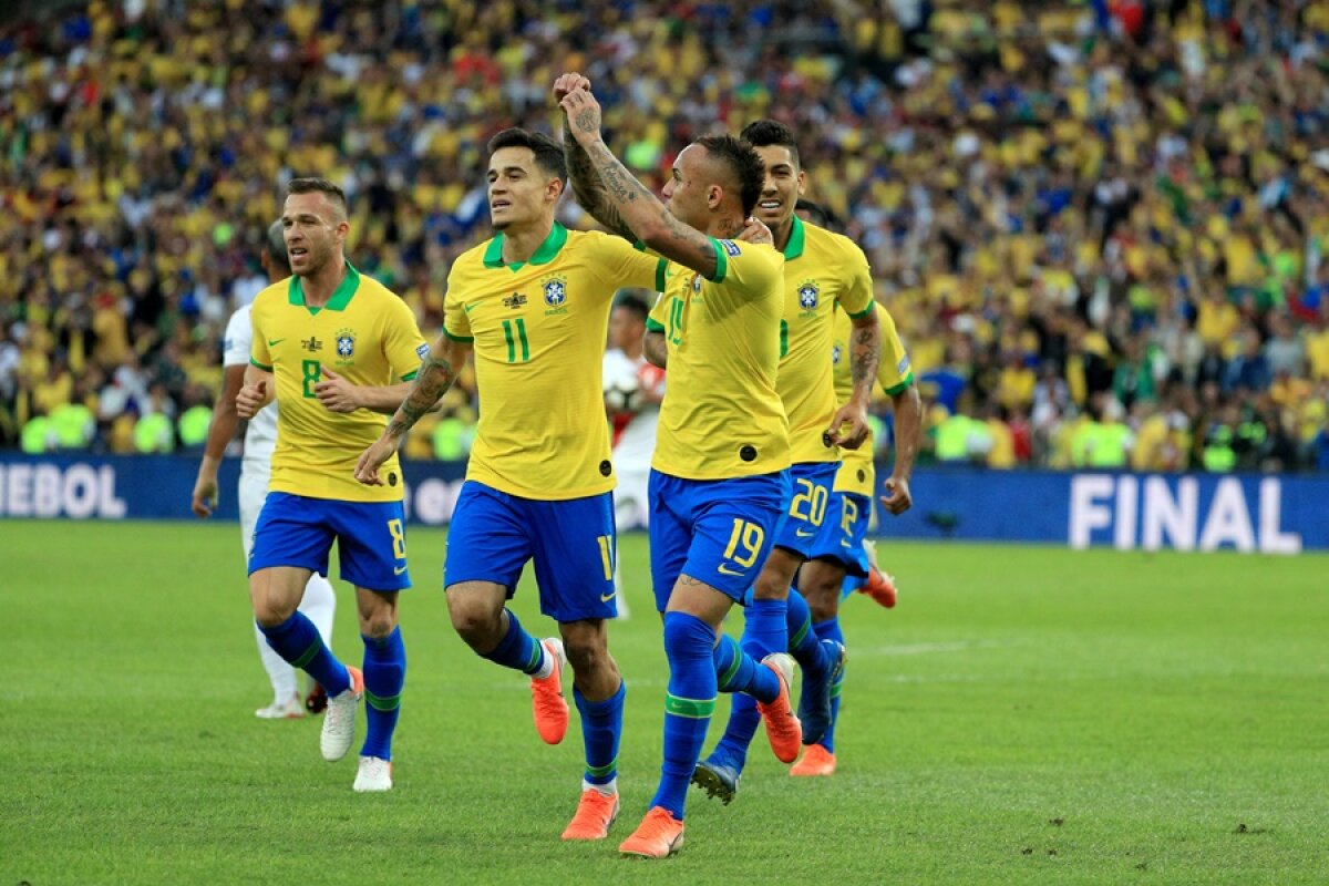FINALA COPA AMERICA, BRAZILIA - PERU 3-1 // VIDEO+FOTO Acasă e mai simplu! Brazilienii câștigă al nouălea titlu, după 12 ani de așteptare