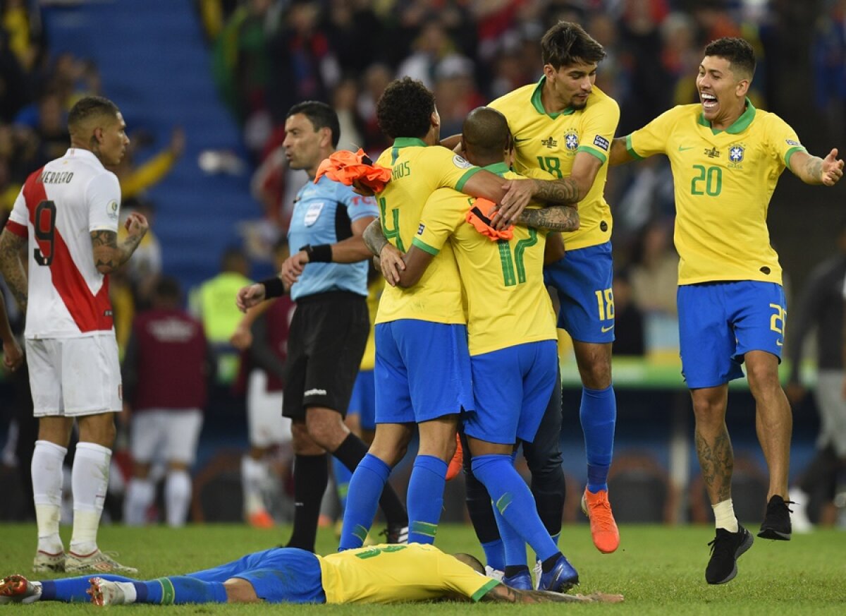 FINALA COPA AMERICA, BRAZILIA - PERU 3-1 // VIDEO+FOTO Acasă e mai simplu! Brazilienii câștigă al nouălea titlu, după 12 ani de așteptare