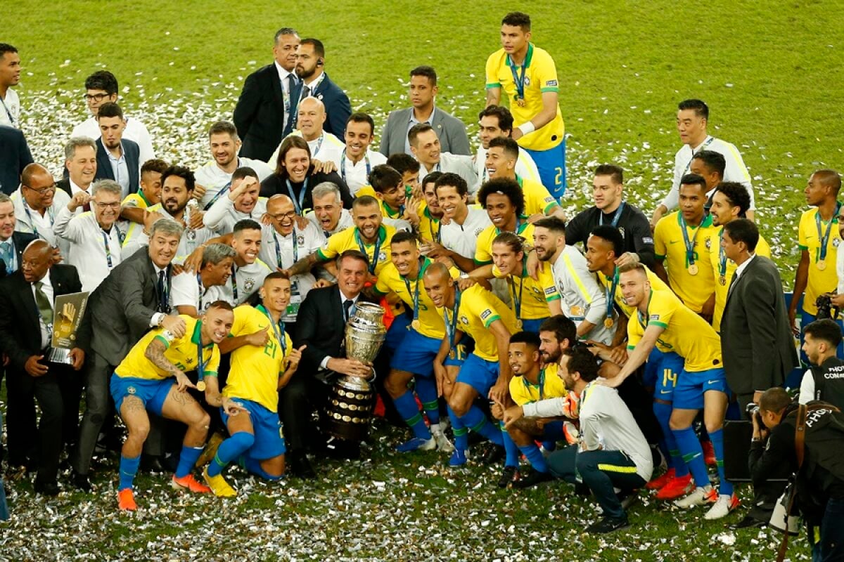 FINALA COPA AMERICA, BRAZILIA - PERU 3-1 // VIDEO+FOTO Acasă e mai simplu! Brazilienii câștigă al nouălea titlu, după 12 ani de așteptare