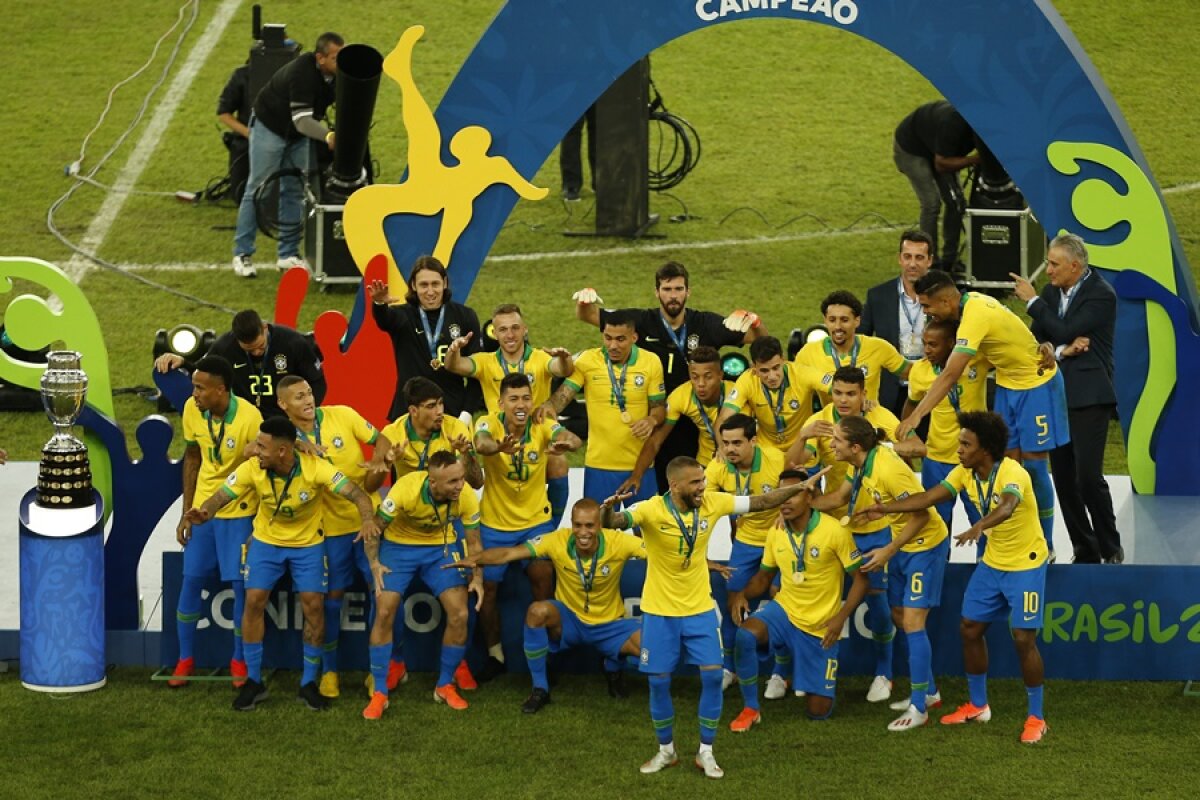 FINALA COPA AMERICA, BRAZILIA - PERU 3-1 // VIDEO+FOTO Acasă e mai simplu! Brazilienii câștigă al nouălea titlu, după 12 ani de așteptare