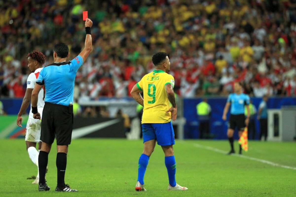 COPA AMERICA 2019 / VIDEO+FOTO Gabriel Jesus, nervos, a dărâmat monitoarele VAR! Momentul urât al finalei