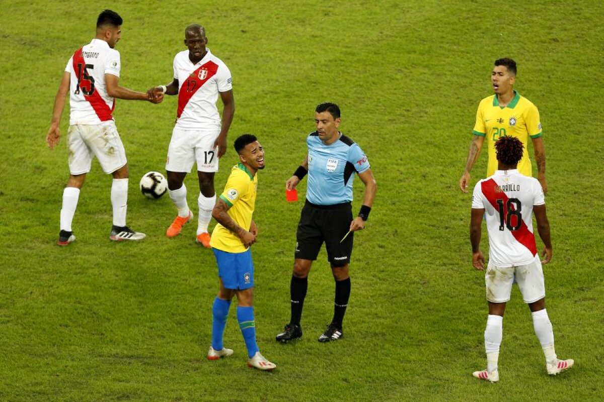 COPA AMERICA 2019 / VIDEO+FOTO Gabriel Jesus, nervos, a dărâmat monitoarele VAR! Momentul urât al finalei