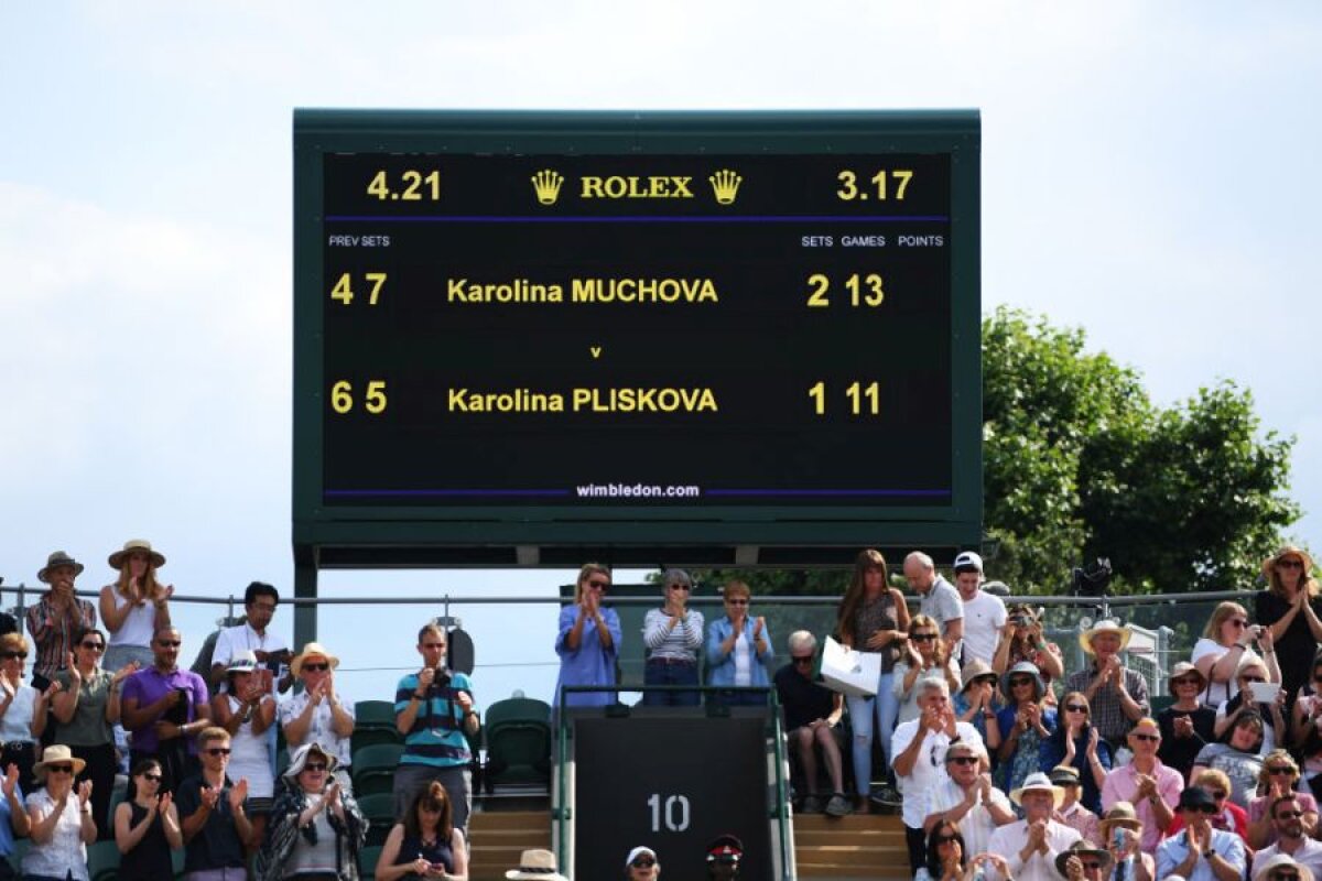 WIMBLEDON 2019. VIDEO Meciul anului! Karolina Pliskova, marea favorită a bookmakerilor, învinsă de Karolina Muchova, 13-11 în decisiv