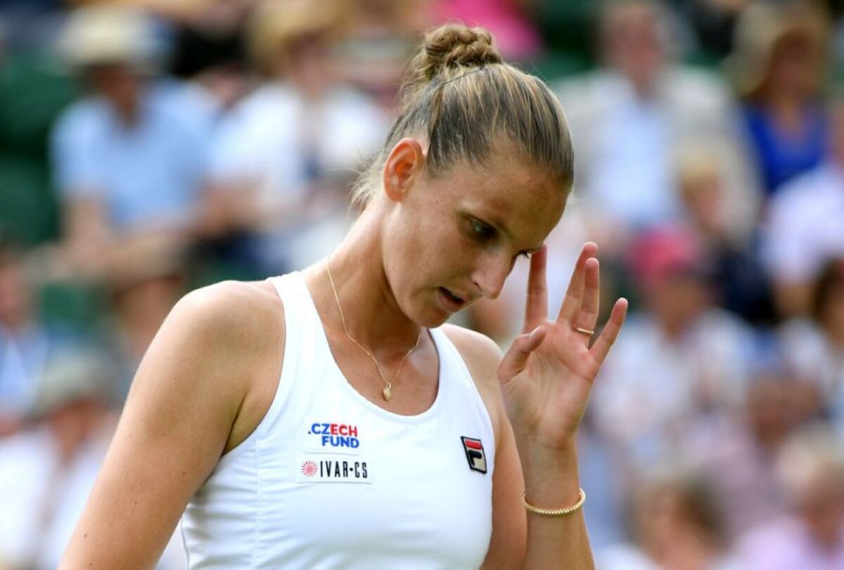 WIMBLEDON 2019. VIDEO Meciul anului! Karolina Pliskova, marea favorită a bookmakerilor, învinsă de Karolina Muchova, 13-11 în decisiv