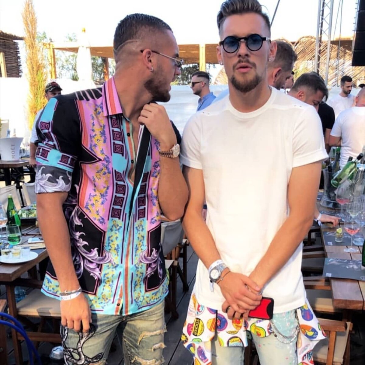 FOTO+VIDEO // Cât swag are George Pușcaș! Cum l-a filmat prietenul Ionuț Radu + cât costă bolidul portarului român