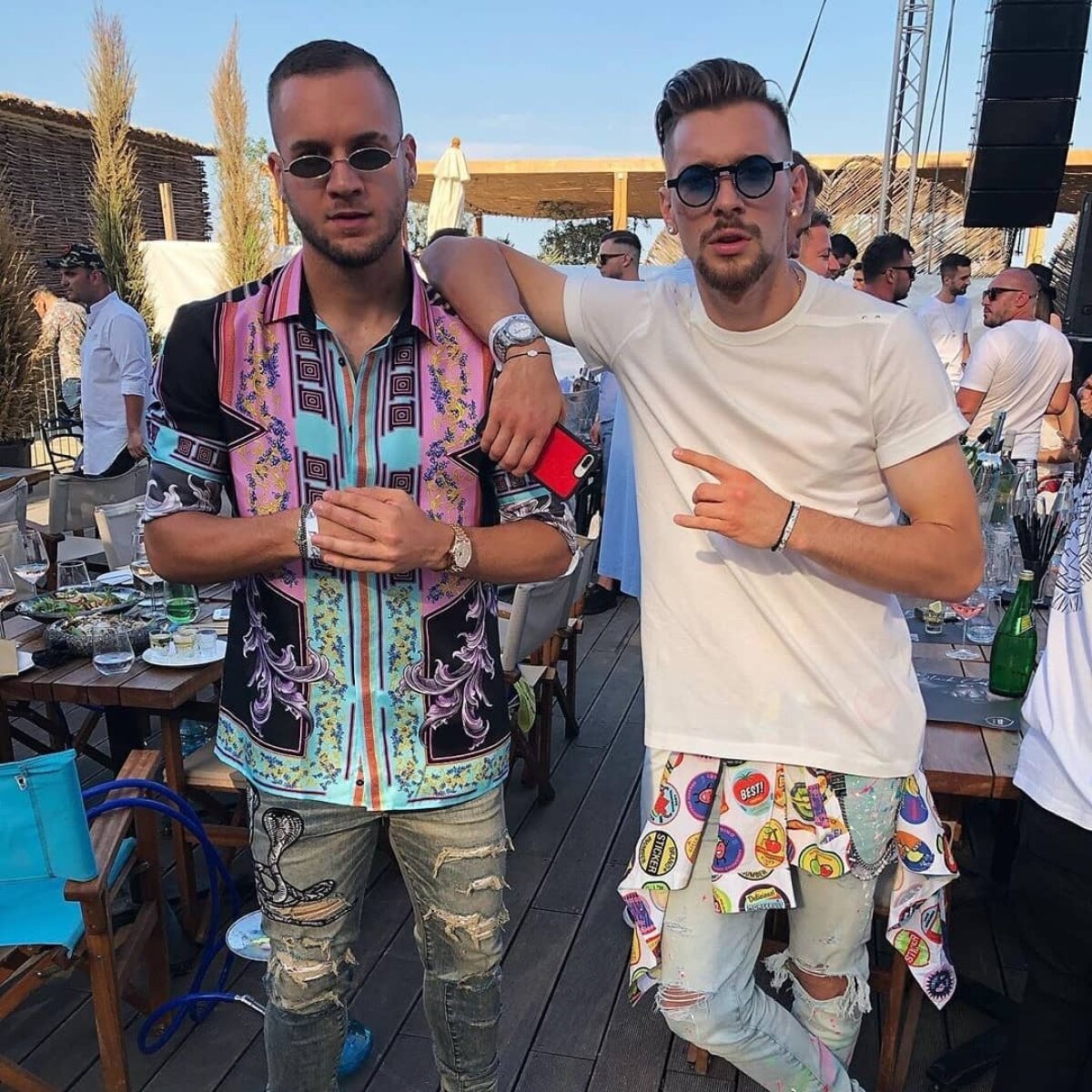 FOTO+VIDEO // Cât swag are George Pușcaș! Cum l-a filmat prietenul Ionuț Radu + cât costă bolidul portarului român