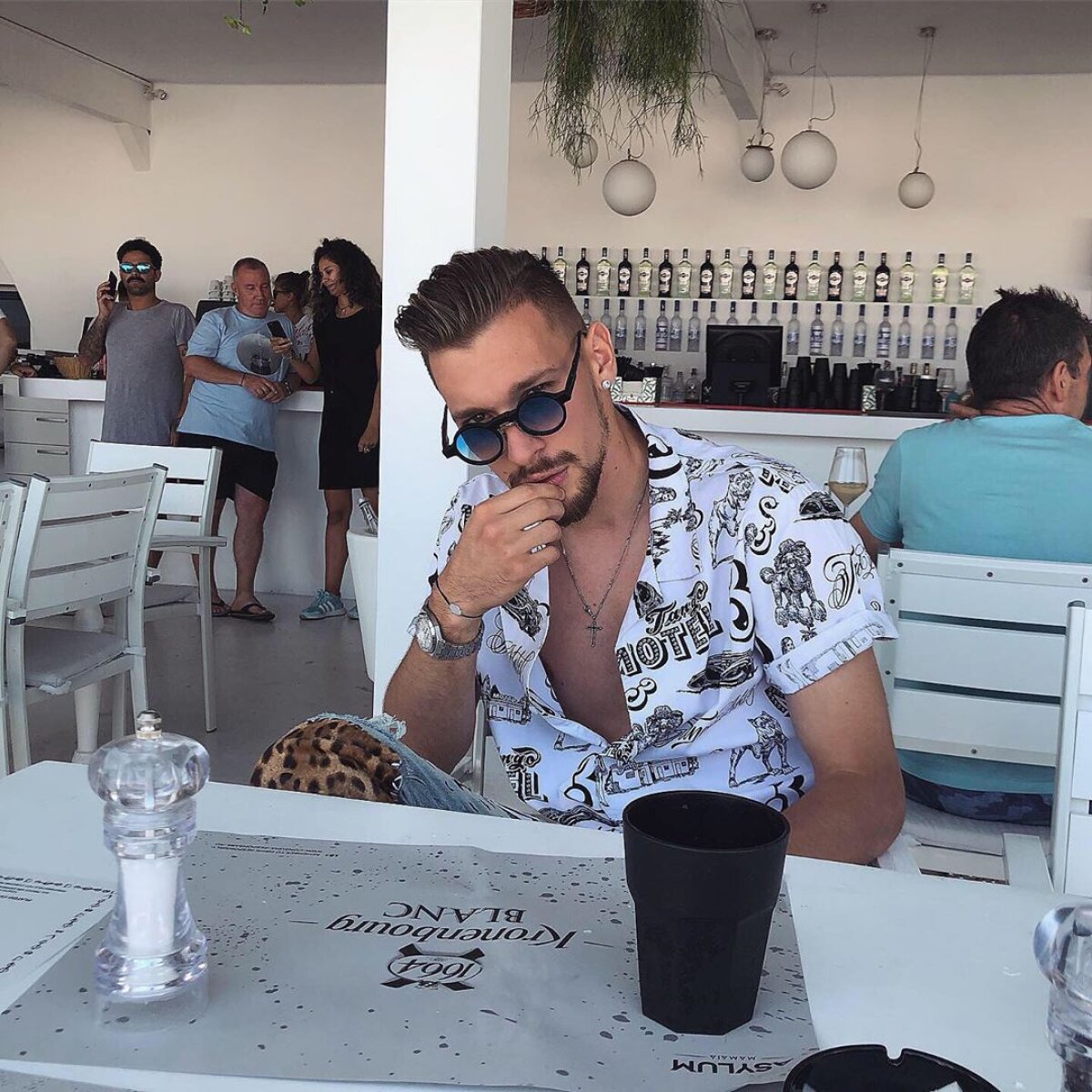 FOTO+VIDEO // Cât swag are George Pușcaș! Cum l-a filmat prietenul Ionuț Radu + cât costă bolidul portarului român