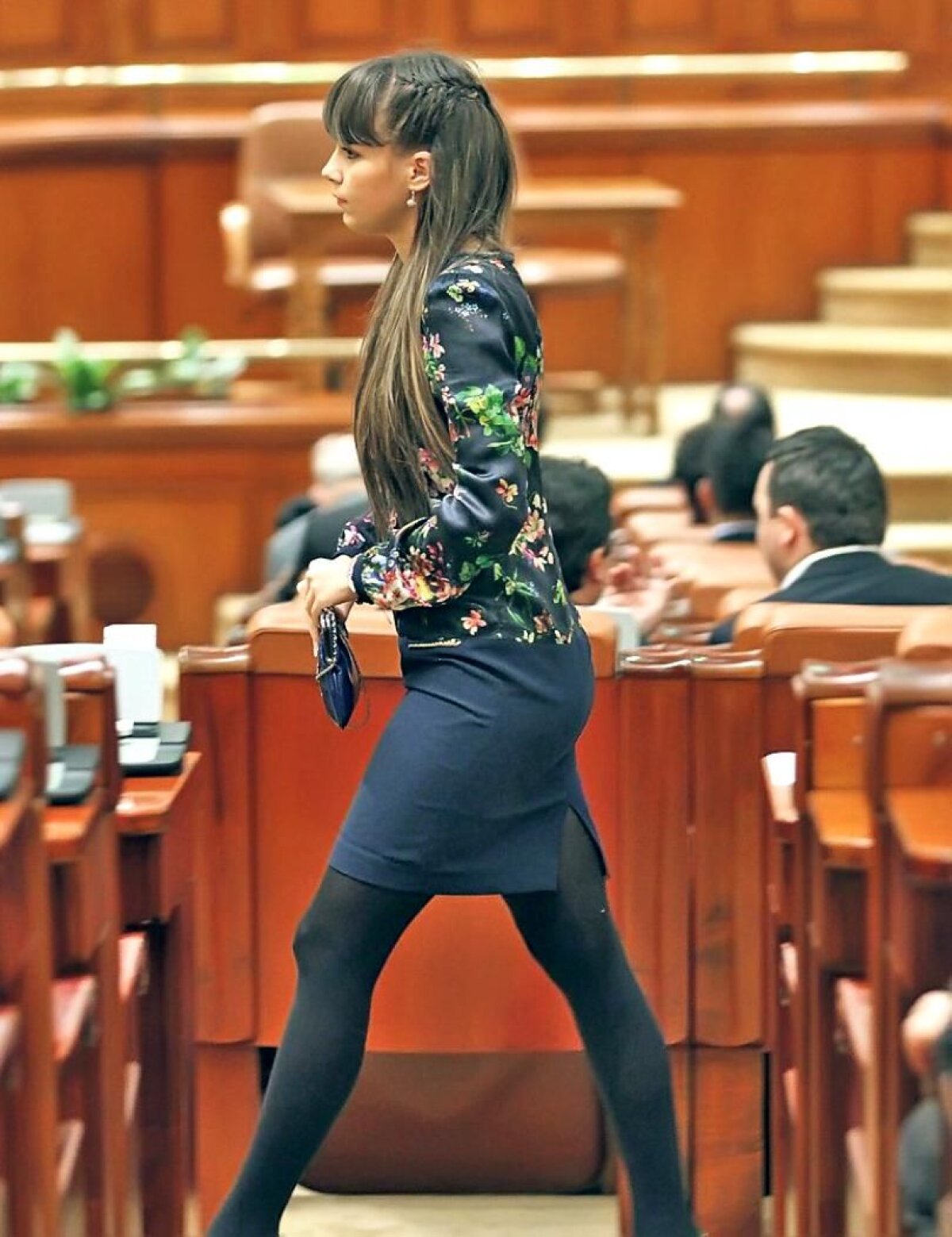 FOTO Elena Cătălina Ștefănescu, fosta iubită a lui Dragnea, merge la Bruxelles!