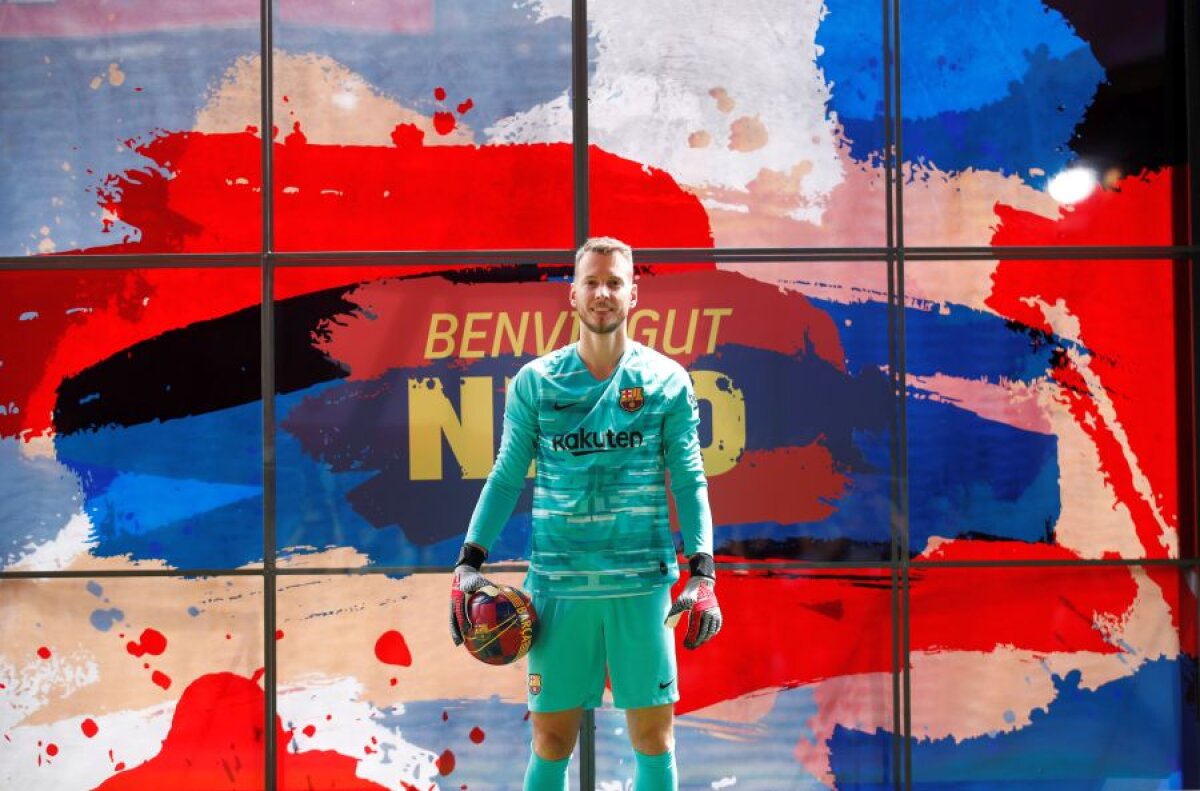 VIDEO+FOTO Neto a fost prezentat la Barcelona! Clauză uriașă de reziliere 