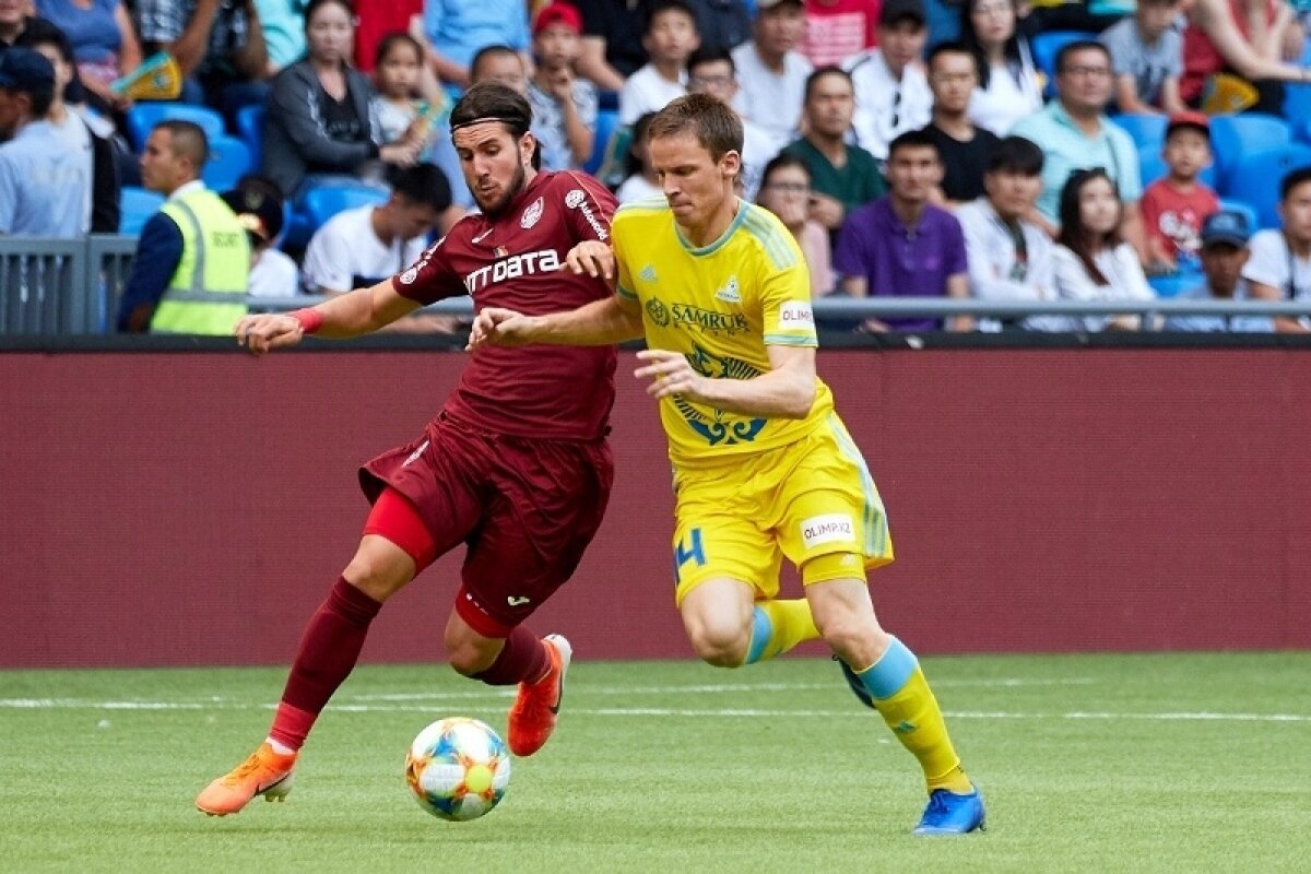 ASTANA - CFR CLUJ 1-0 // VIDEO+FOTO Dan Petrescu a debutat cu stângul în Liga Campionilor: a pierdut cu scorul lui preferat!