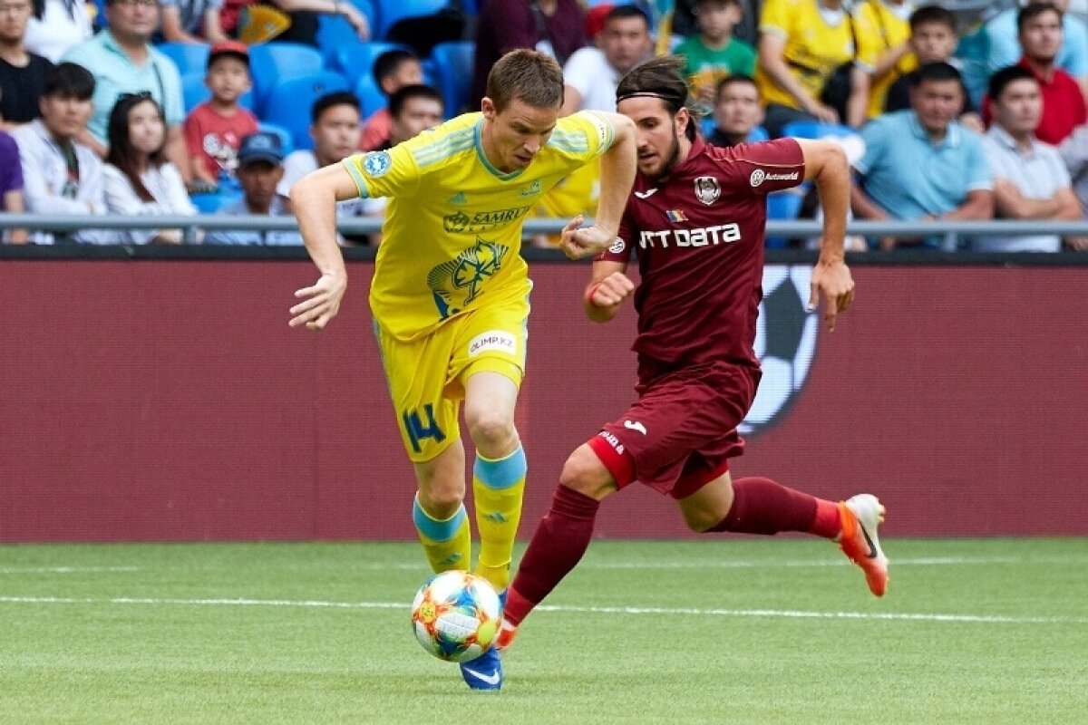 ASTANA - CFR CLUJ 1-0 // VIDEO+FOTO Dan Petrescu a debutat cu stângul în Liga Campionilor: a pierdut cu scorul lui preferat!