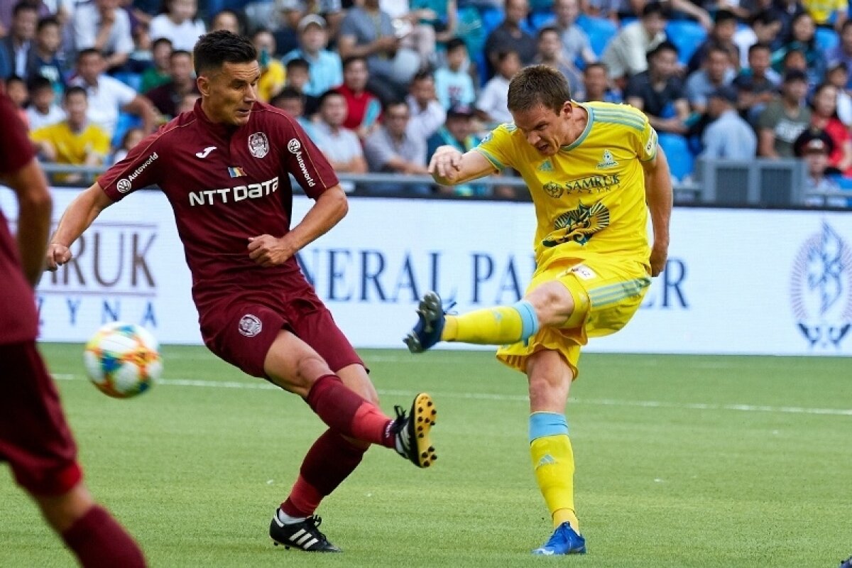 ASTANA - CFR CLUJ 1-0 // VIDEO+FOTO Dan Petrescu a debutat cu stângul în Liga Campionilor: a pierdut cu scorul lui preferat!