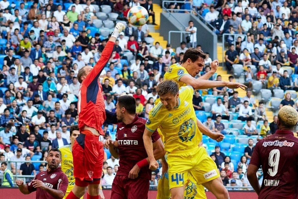ASTANA - CFR CLUJ 1-0 // VIDEO+FOTO Dan Petrescu a debutat cu stângul în Liga Campionilor: a pierdut cu scorul lui preferat!