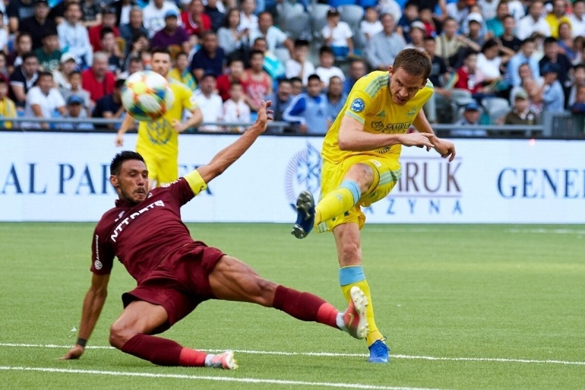 ASTANA - CFR CLUJ 1-0 // VIDEO+FOTO Dan Petrescu a debutat cu stângul în Liga Campionilor: a pierdut cu scorul lui preferat!