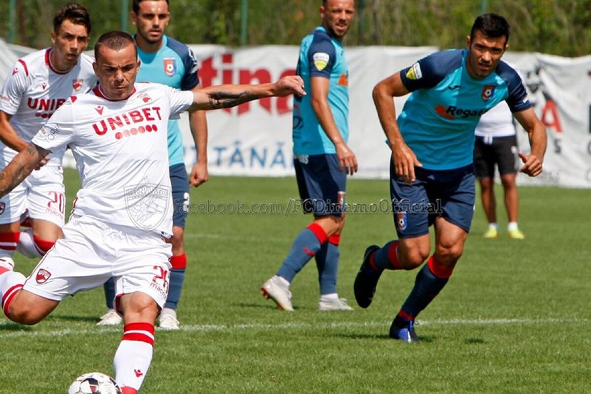 DINAMO - CHINDIA TÂRGOVIȘTE 2-2 // „Câinii”, doar egal în amicalul cu nou-promovata Chindia + Dan Nistor s-a accidentat!