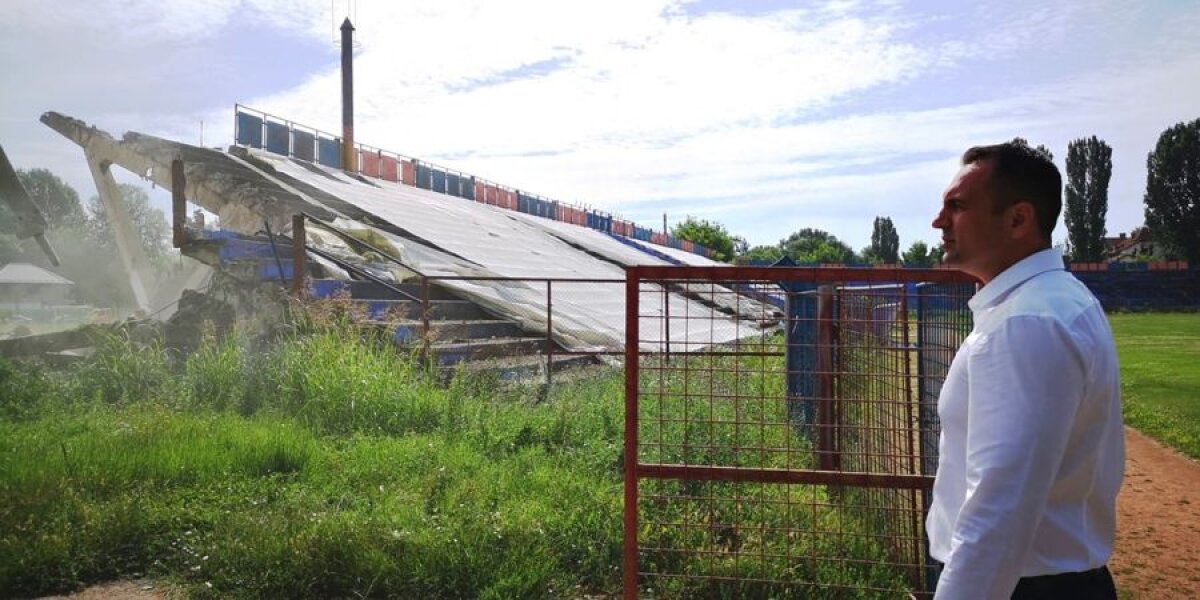 CHINDIA TÂRGOVIȘTE // FOTO Au început lucrările la stadionul din Târgovişte » Investiţie de 5 milioane de euro! Cum va arăta arena