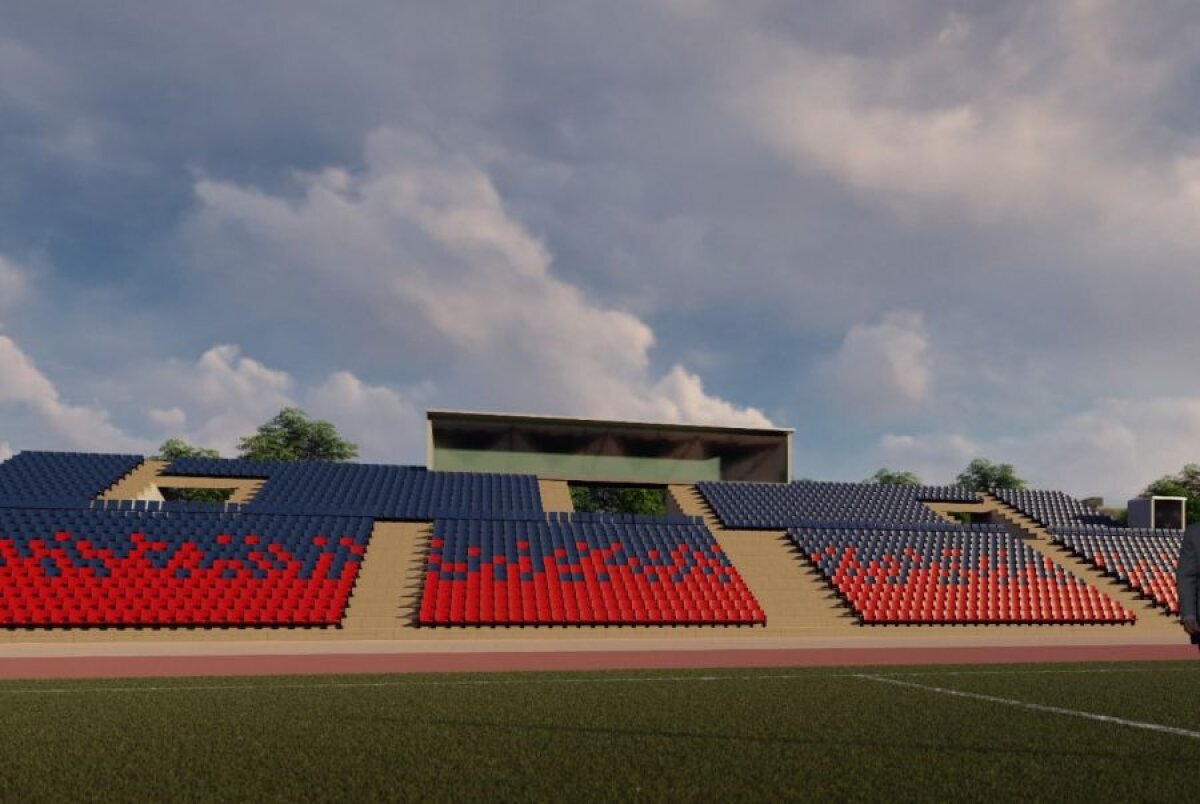 CHINDIA TÂRGOVIȘTE // FOTO Au început lucrările la stadionul din Târgovişte » Investiţie de 5 milioane de euro! Cum va arăta arena