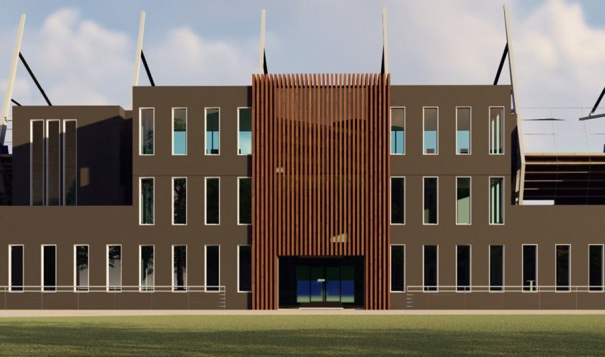 CHINDIA TÂRGOVIȘTE // FOTO Au început lucrările la stadionul din Târgovişte » Investiţie de 5 milioane de euro! Cum va arăta arena