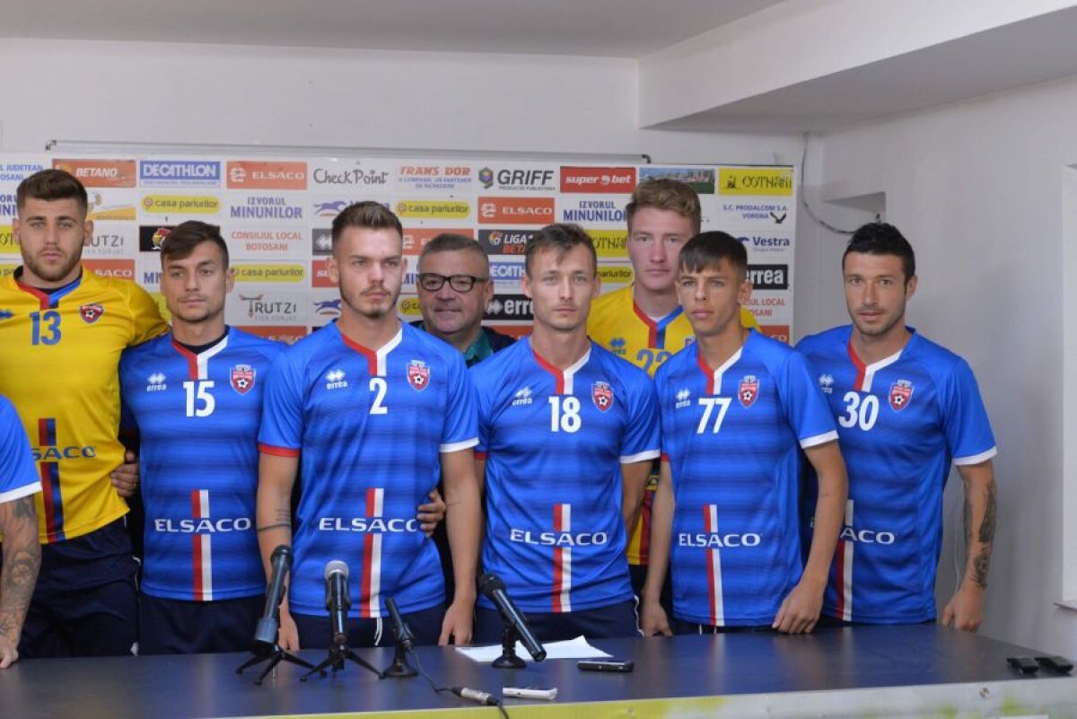 VIDEO+FOTO FC Botosani si-a prezentat noile achiziții și echipamentul + Hervin Ongenda va fi amendat pentru întârziere