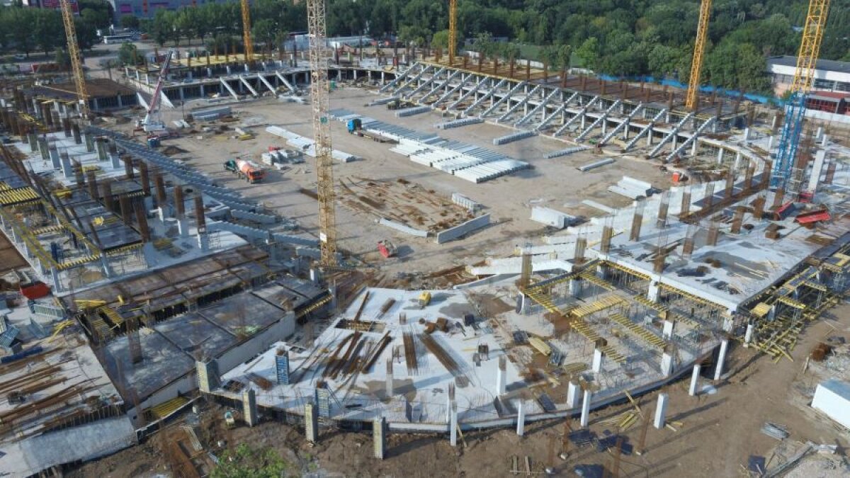EURO 2020 // Stadionul Steaua stă cel mai bine: „95% din lucrările de infrastructură sunt deja efectuate” » În ce stadiu se află arenele Giulești și Arcul de Triumf