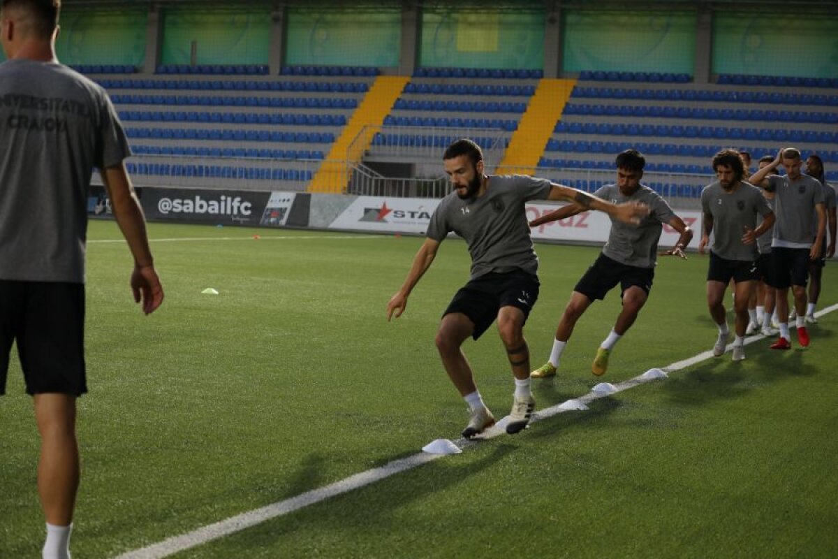 SABAIL FK - CSU CRAIOVA // VIDEO+FOTO Oltenii au motive de îngrijorare după antrenamentul oficial! Nicușor Bancu: „Nu suntem obișnuiți”
